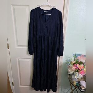 Everday Chic Navy Maxi Dress